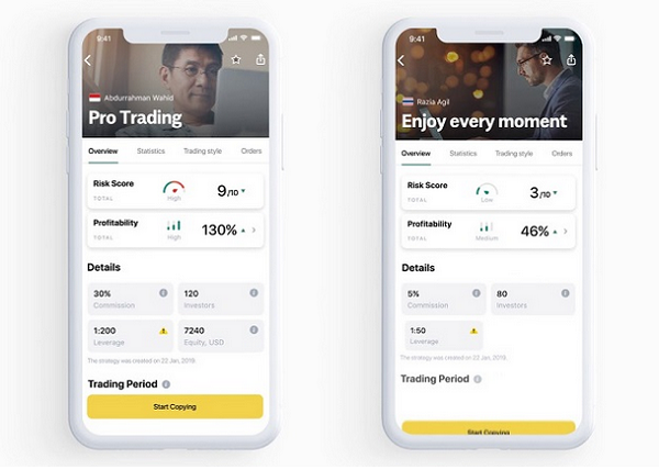 Hạn chế nhất các chi phí phát sinh tại Exness Social Trading